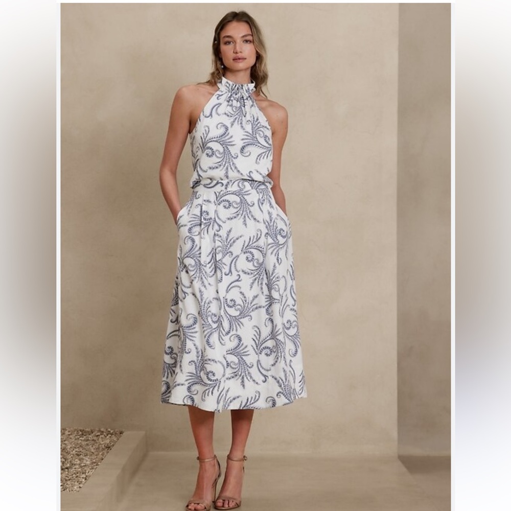 Banana Republic Linen Blend Dress